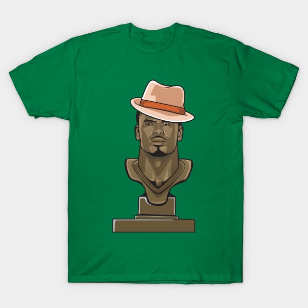 The Dawk HOF Bust Shirt T-Shirt by Tailgate Team Tees